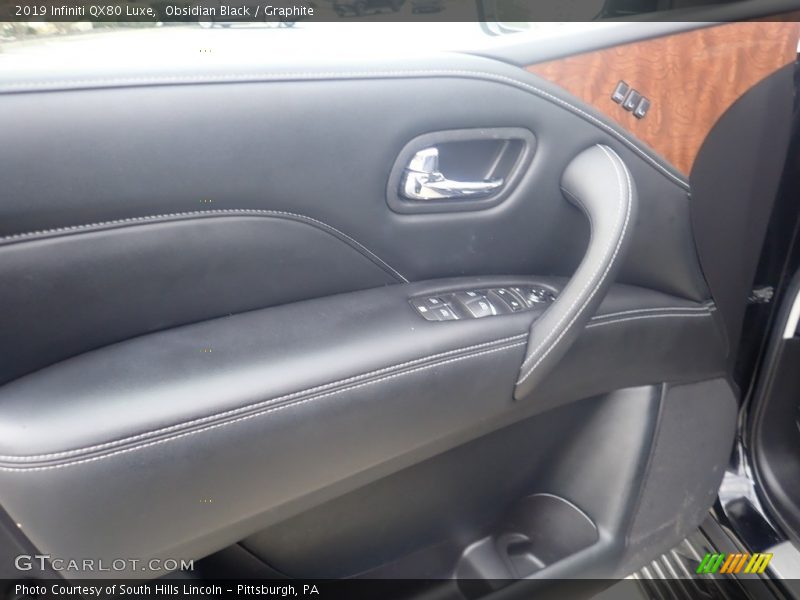 Door Panel of 2019 QX80 Luxe