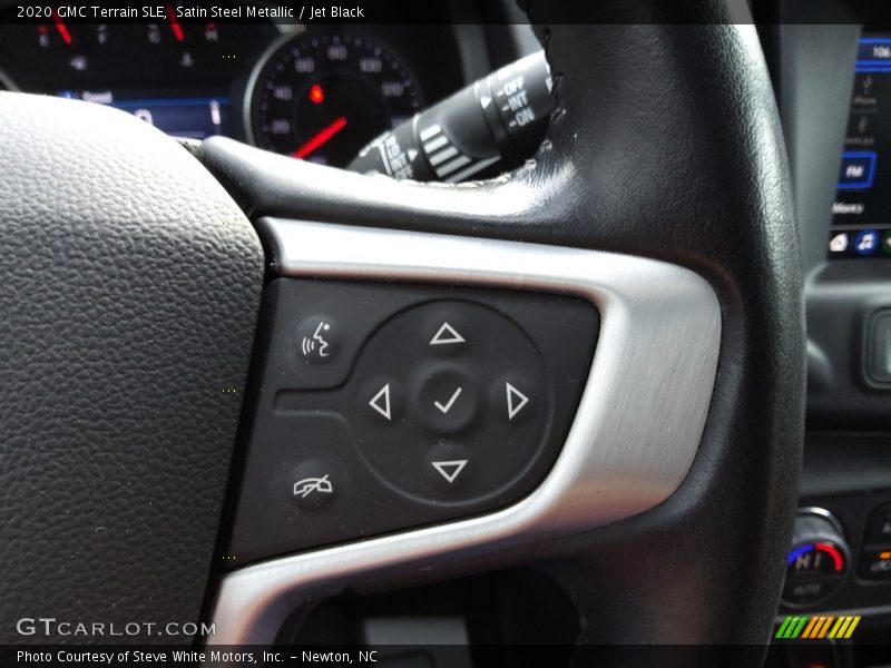 Satin Steel Metallic / Jet Black 2020 GMC Terrain SLE