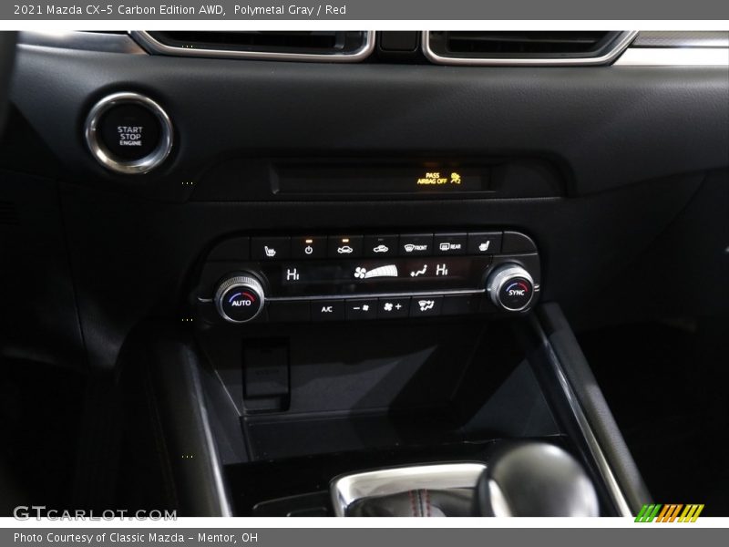 Polymetal Gray / Red 2021 Mazda CX-5 Carbon Edition AWD