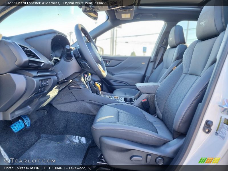 Front Seat of 2022 Forester Wilderness