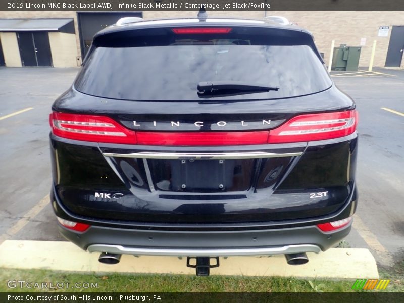 Infinite Black Metallic / Centerstage-Jet Black/Foxfire 2019 Lincoln MKC Black Label AWD