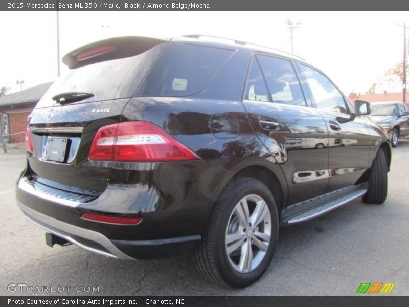 Black / Almond Beige/Mocha 2015 Mercedes-Benz ML 350 4Matic