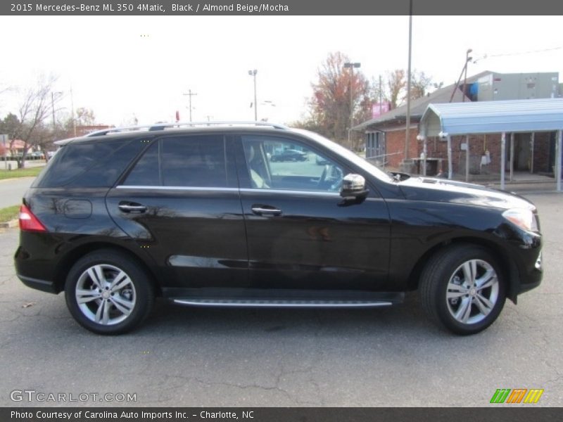 Black / Almond Beige/Mocha 2015 Mercedes-Benz ML 350 4Matic
