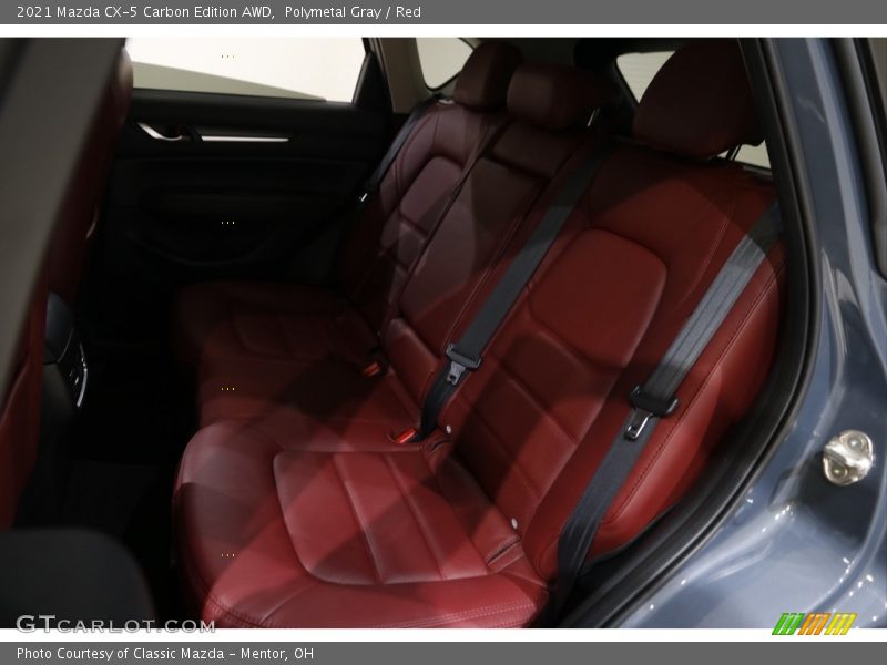 Polymetal Gray / Red 2021 Mazda CX-5 Carbon Edition AWD