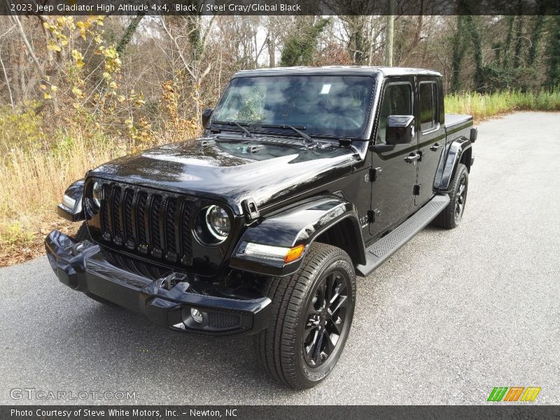 Black / Steel Gray/Global Black 2023 Jeep Gladiator High Altitude 4x4