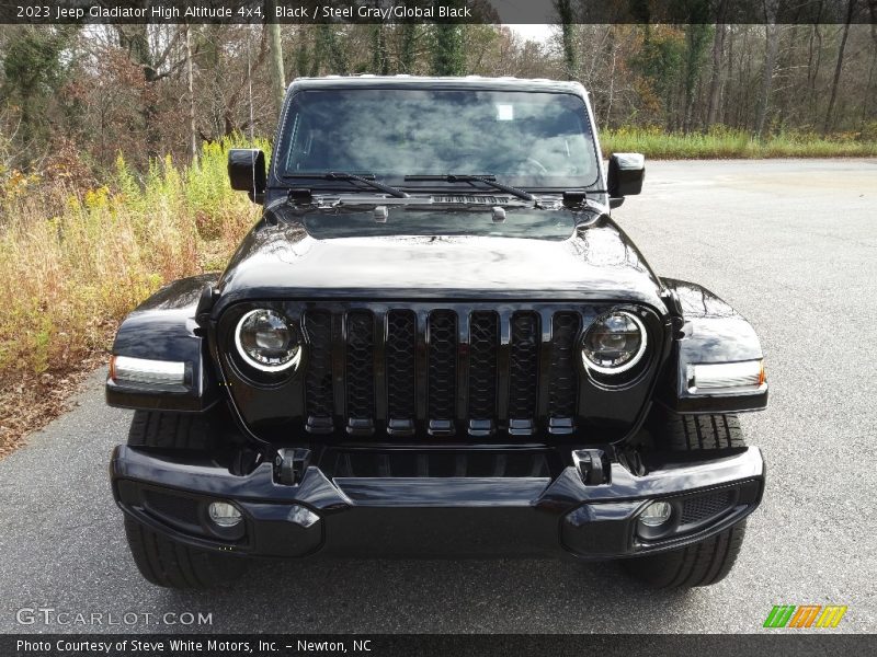 Black / Steel Gray/Global Black 2023 Jeep Gladiator High Altitude 4x4