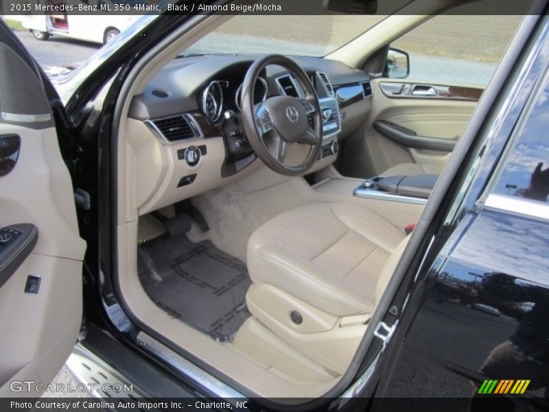 Black / Almond Beige/Mocha 2015 Mercedes-Benz ML 350 4Matic