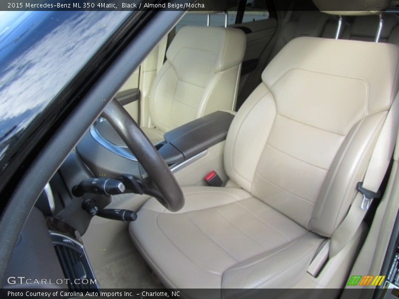 Black / Almond Beige/Mocha 2015 Mercedes-Benz ML 350 4Matic
