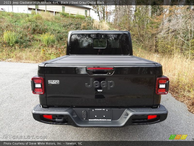 Black / Steel Gray/Global Black 2023 Jeep Gladiator High Altitude 4x4