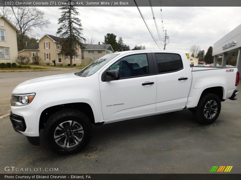 Summit White / Jet Black 2022 Chevrolet Colorado Z71 Crew Cab 4x4