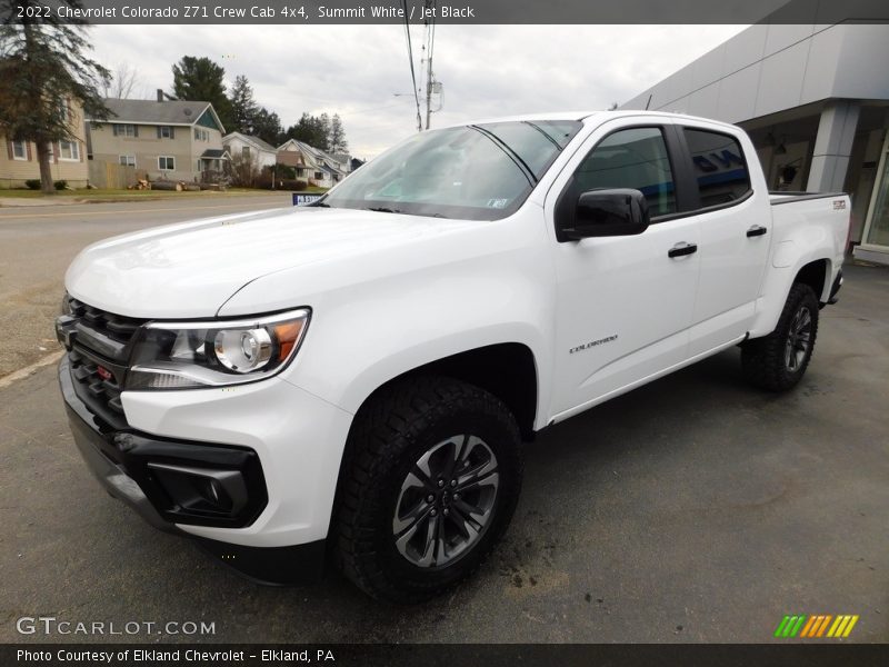Summit White / Jet Black 2022 Chevrolet Colorado Z71 Crew Cab 4x4