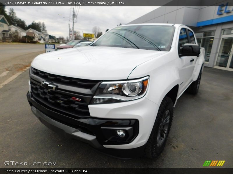 Summit White / Jet Black 2022 Chevrolet Colorado Z71 Crew Cab 4x4