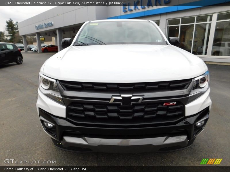 Summit White / Jet Black 2022 Chevrolet Colorado Z71 Crew Cab 4x4