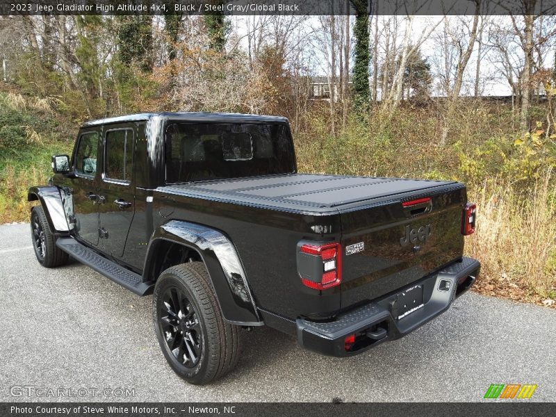 Black / Steel Gray/Global Black 2023 Jeep Gladiator High Altitude 4x4