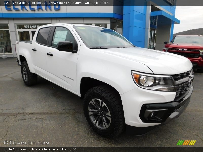 Summit White / Jet Black 2022 Chevrolet Colorado Z71 Crew Cab 4x4