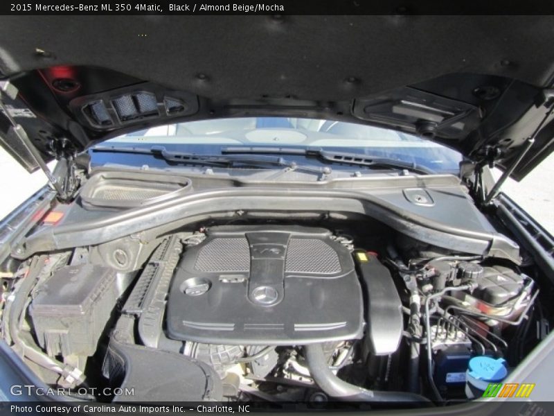 Black / Almond Beige/Mocha 2015 Mercedes-Benz ML 350 4Matic