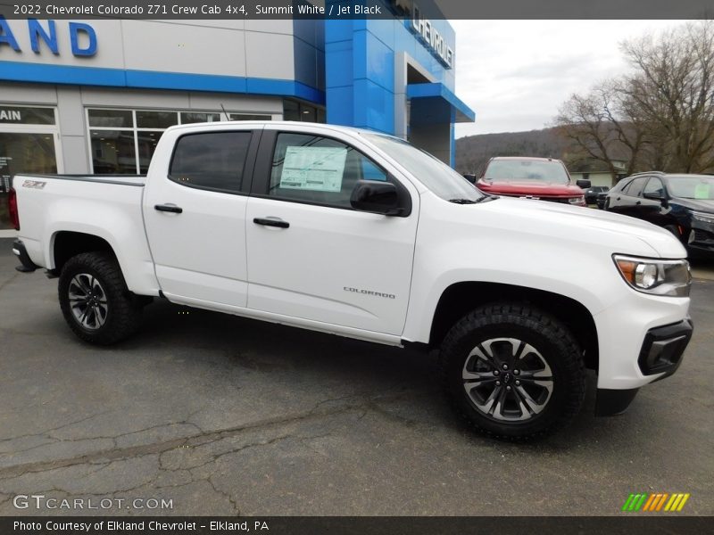 Summit White / Jet Black 2022 Chevrolet Colorado Z71 Crew Cab 4x4