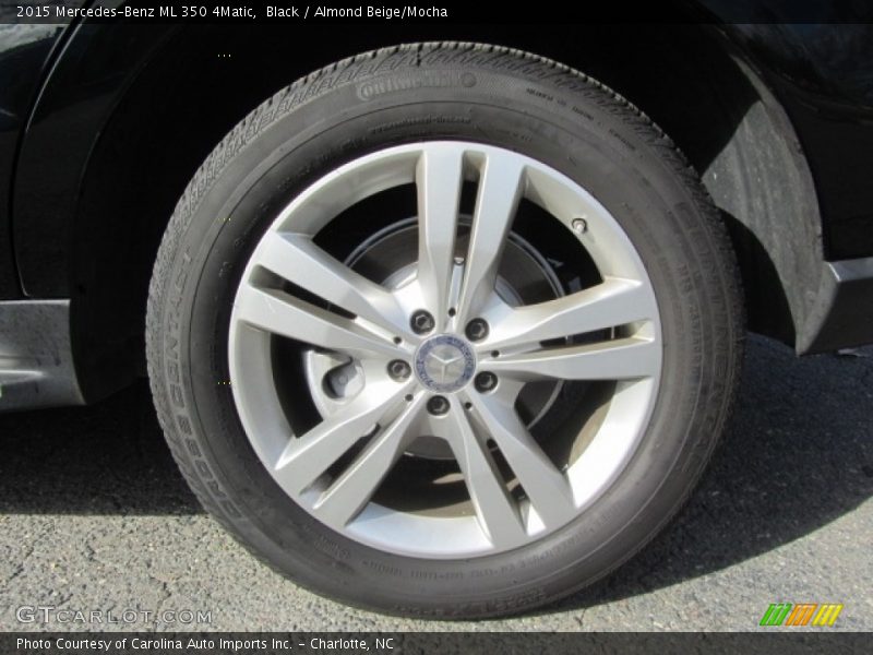 Black / Almond Beige/Mocha 2015 Mercedes-Benz ML 350 4Matic