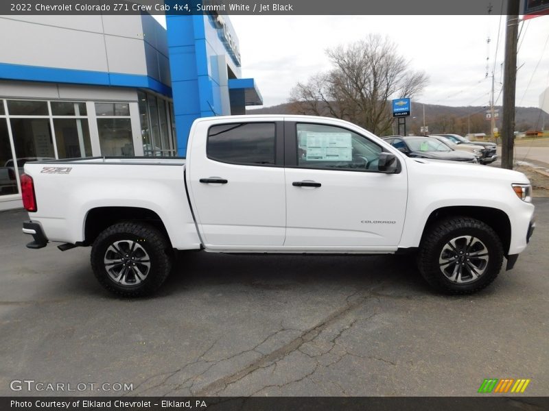 Summit White / Jet Black 2022 Chevrolet Colorado Z71 Crew Cab 4x4