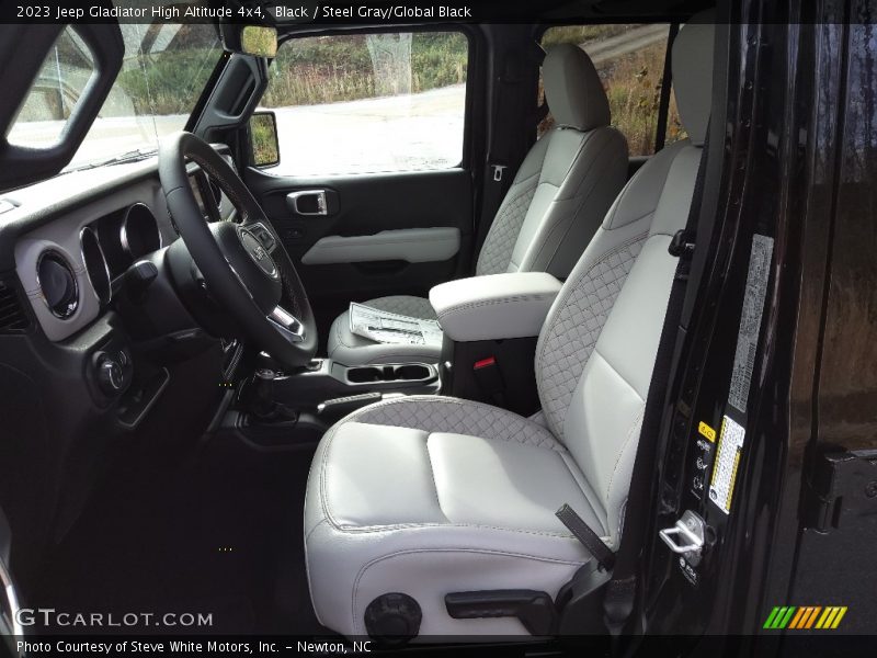 Black / Steel Gray/Global Black 2023 Jeep Gladiator High Altitude 4x4