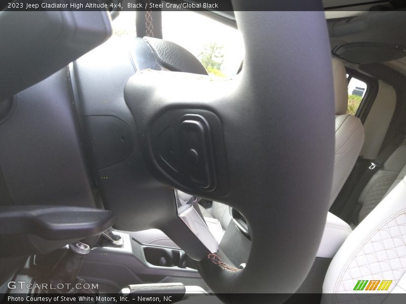 Black / Steel Gray/Global Black 2023 Jeep Gladiator High Altitude 4x4