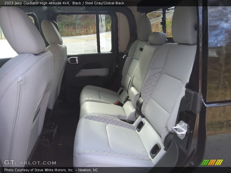 Black / Steel Gray/Global Black 2023 Jeep Gladiator High Altitude 4x4