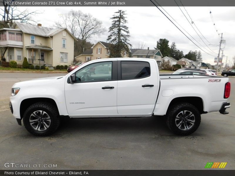 Summit White / Jet Black 2022 Chevrolet Colorado Z71 Crew Cab 4x4