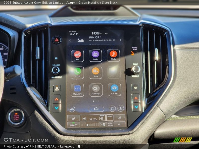 Autumn Green Metallic / Slate Black 2023 Subaru Ascent Onyx Edition Limited