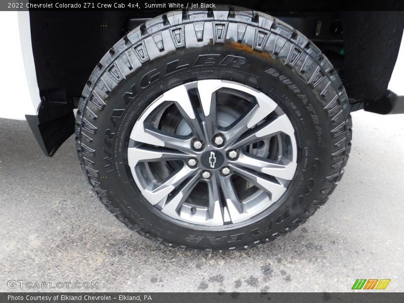 Summit White / Jet Black 2022 Chevrolet Colorado Z71 Crew Cab 4x4