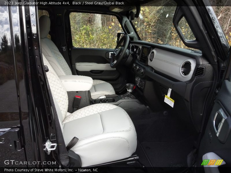 Black / Steel Gray/Global Black 2023 Jeep Gladiator High Altitude 4x4