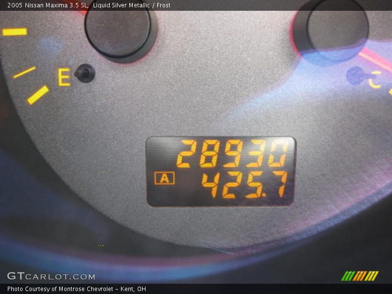 Liquid Silver Metallic / Frost 2005 Nissan Maxima 3.5 SL