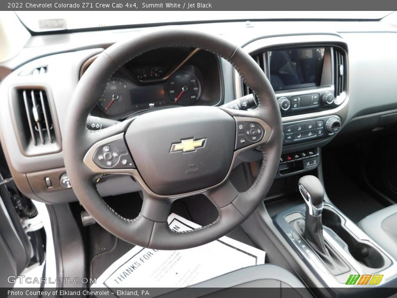 Summit White / Jet Black 2022 Chevrolet Colorado Z71 Crew Cab 4x4