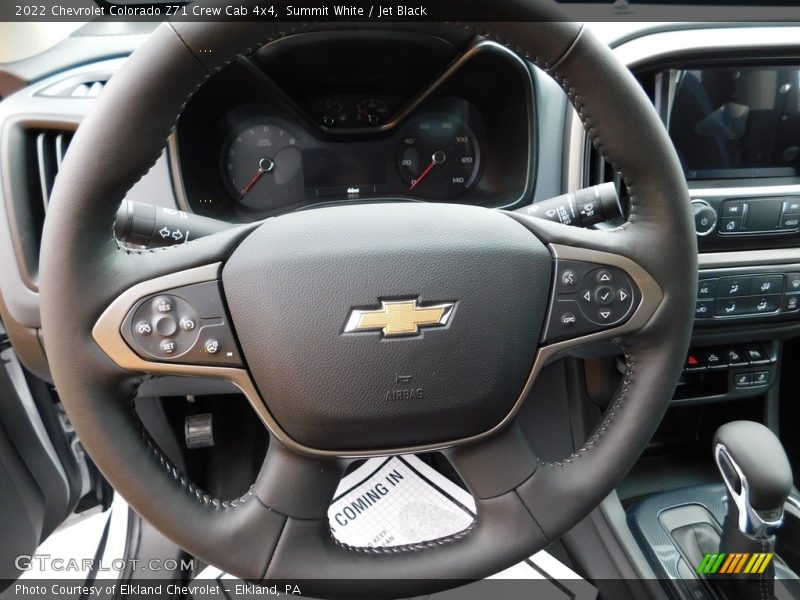 Summit White / Jet Black 2022 Chevrolet Colorado Z71 Crew Cab 4x4