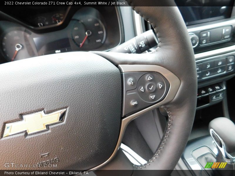 Summit White / Jet Black 2022 Chevrolet Colorado Z71 Crew Cab 4x4