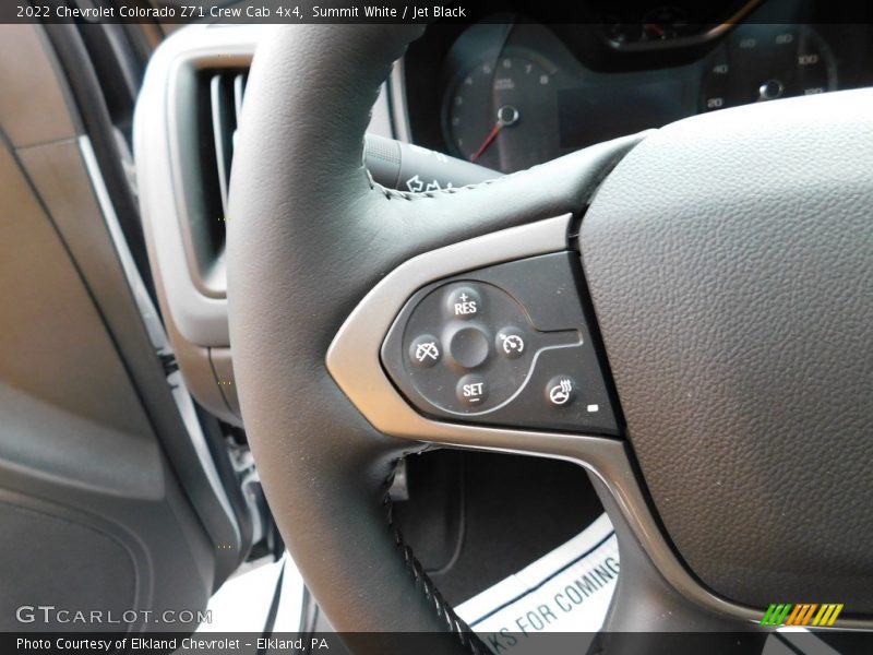 Summit White / Jet Black 2022 Chevrolet Colorado Z71 Crew Cab 4x4
