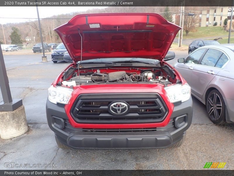 Barcelona Red Metallic / Cement 2020 Toyota Tacoma SR Access Cab 4x4