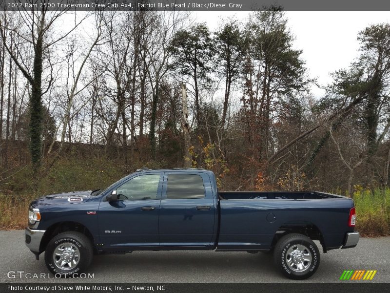  2022 2500 Tradesman Crew Cab 4x4 Patriot Blue Pearl