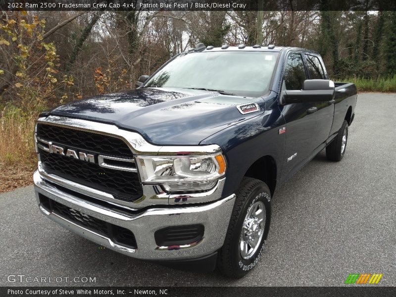 Patriot Blue Pearl / Black/Diesel Gray 2022 Ram 2500 Tradesman Crew Cab 4x4
