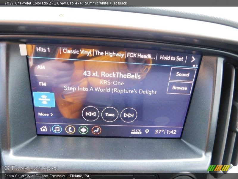 Summit White / Jet Black 2022 Chevrolet Colorado Z71 Crew Cab 4x4