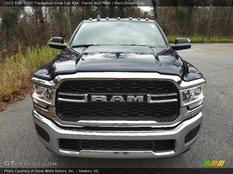 Patriot Blue Pearl / Black/Diesel Gray 2022 Ram 2500 Tradesman Crew Cab 4x4