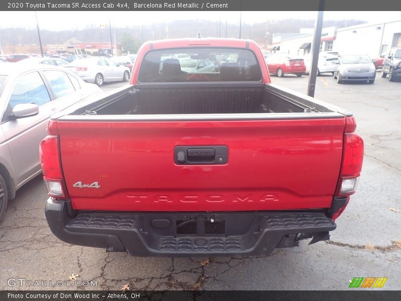 Barcelona Red Metallic / Cement 2020 Toyota Tacoma SR Access Cab 4x4