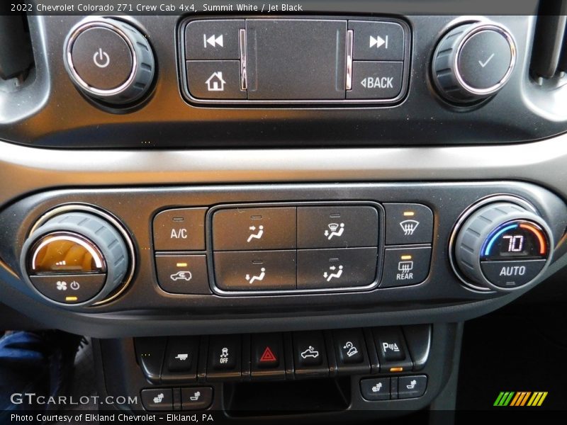 Summit White / Jet Black 2022 Chevrolet Colorado Z71 Crew Cab 4x4