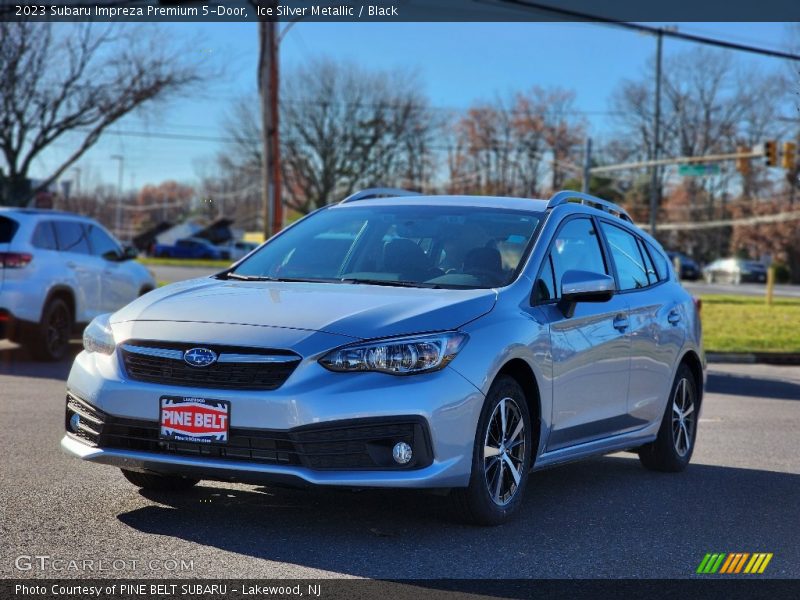 Ice Silver Metallic / Black 2023 Subaru Impreza Premium 5-Door