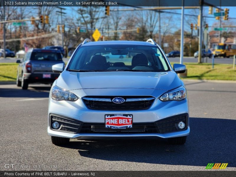 Ice Silver Metallic / Black 2023 Subaru Impreza Premium 5-Door