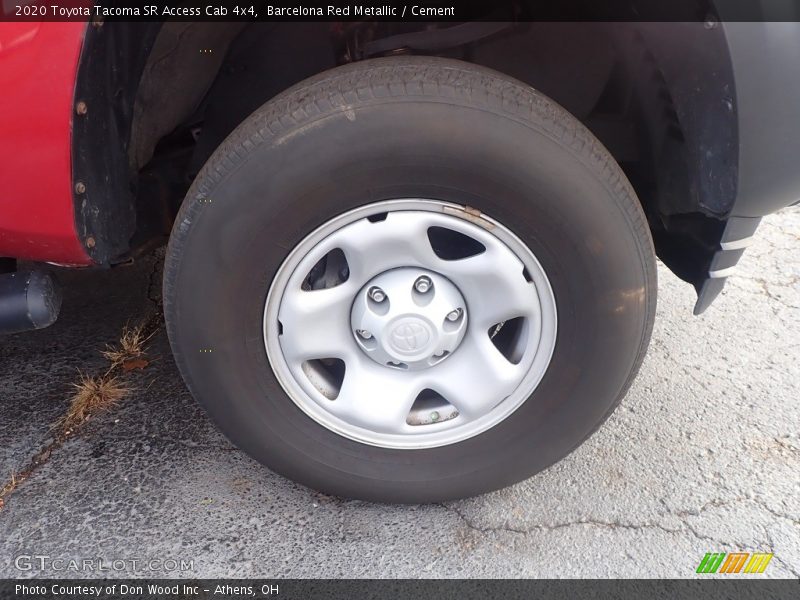 Barcelona Red Metallic / Cement 2020 Toyota Tacoma SR Access Cab 4x4