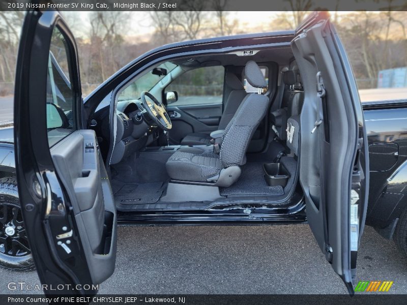 Midnight Black / Steel 2019 Nissan Frontier SV King Cab