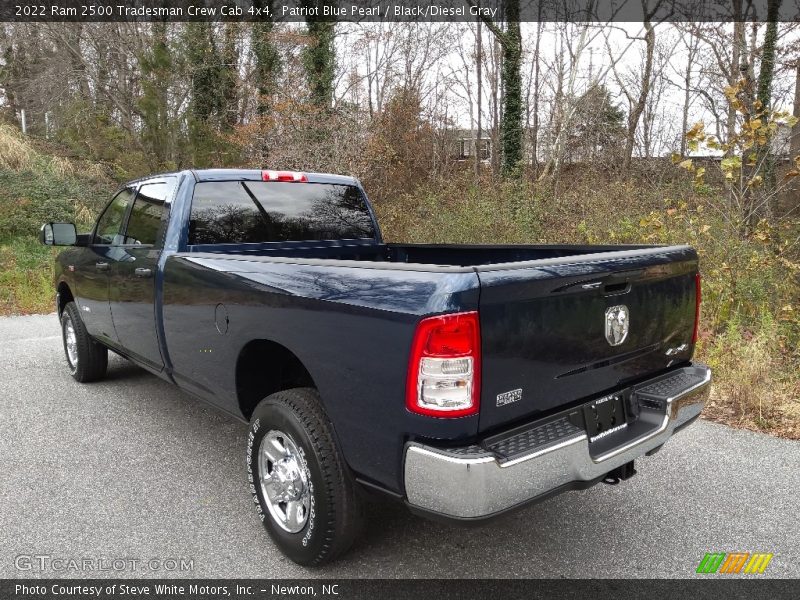 Patriot Blue Pearl / Black/Diesel Gray 2022 Ram 2500 Tradesman Crew Cab 4x4