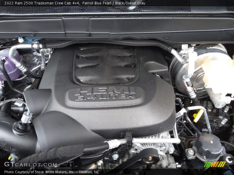 Patriot Blue Pearl / Black/Diesel Gray 2022 Ram 2500 Tradesman Crew Cab 4x4