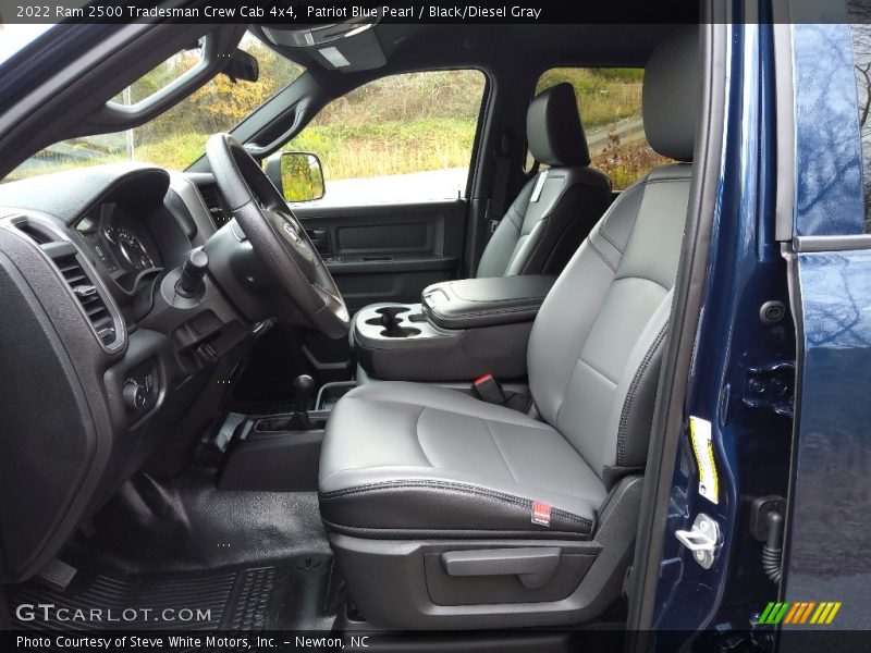 Patriot Blue Pearl / Black/Diesel Gray 2022 Ram 2500 Tradesman Crew Cab 4x4