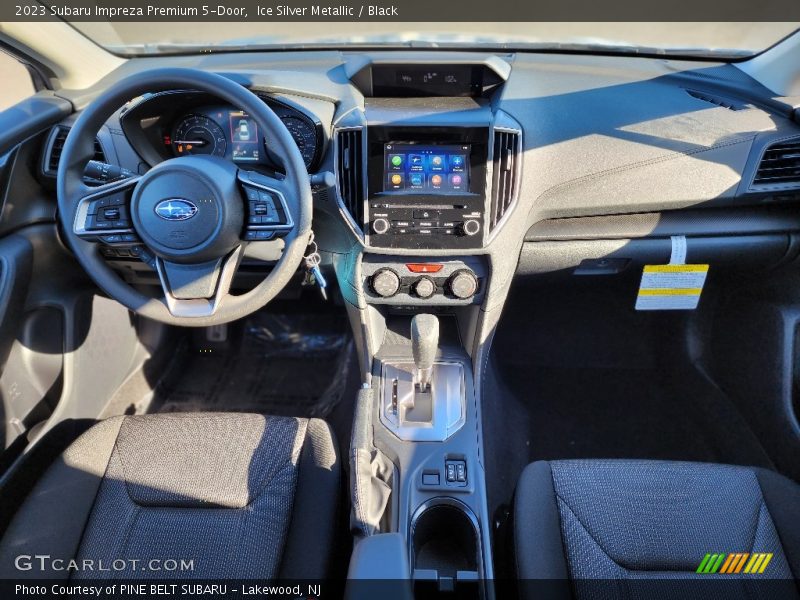 Ice Silver Metallic / Black 2023 Subaru Impreza Premium 5-Door